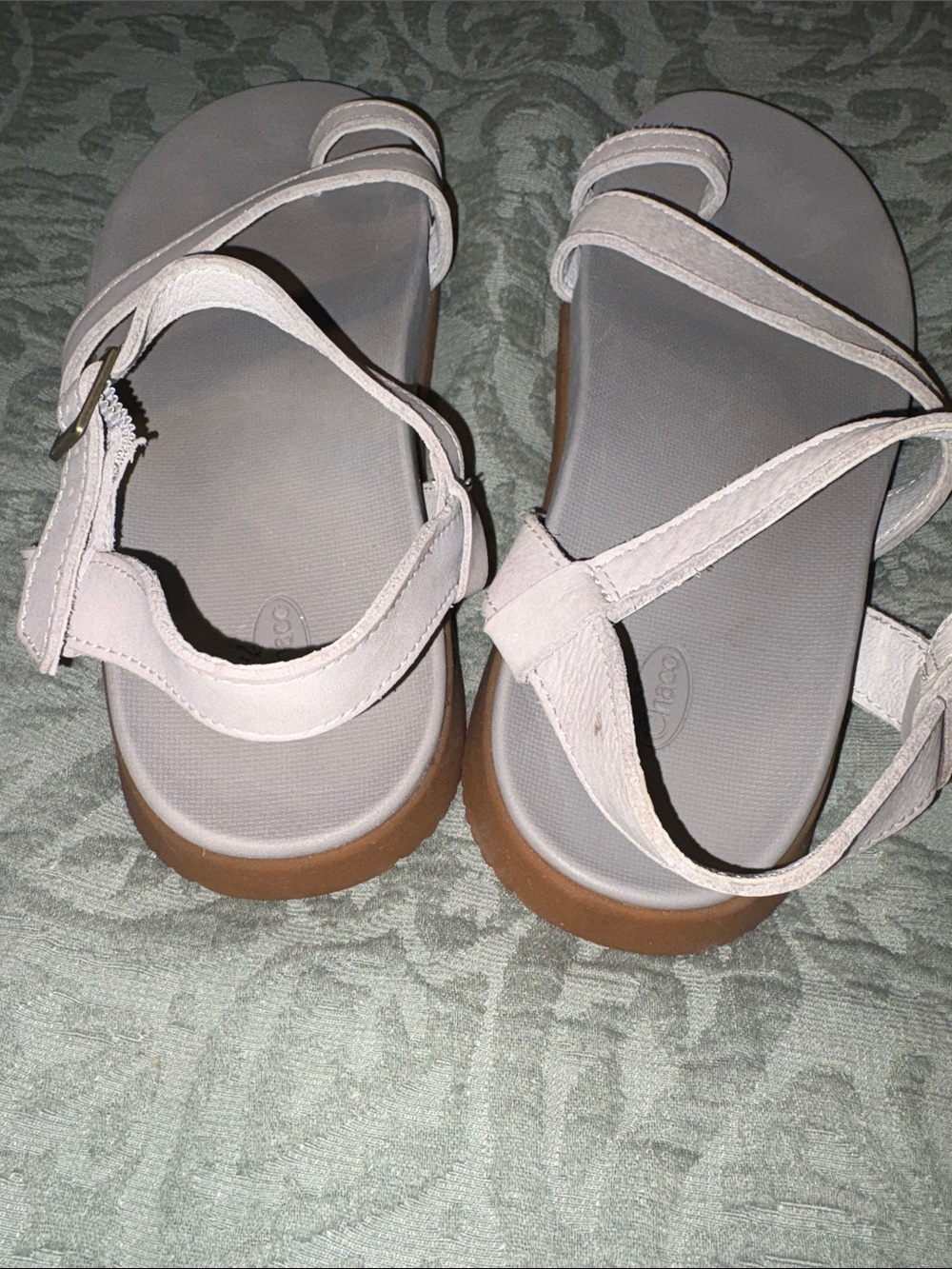 Chaco women's Z Tulip classic gray sandals  size 7 - Picture 2 of 8